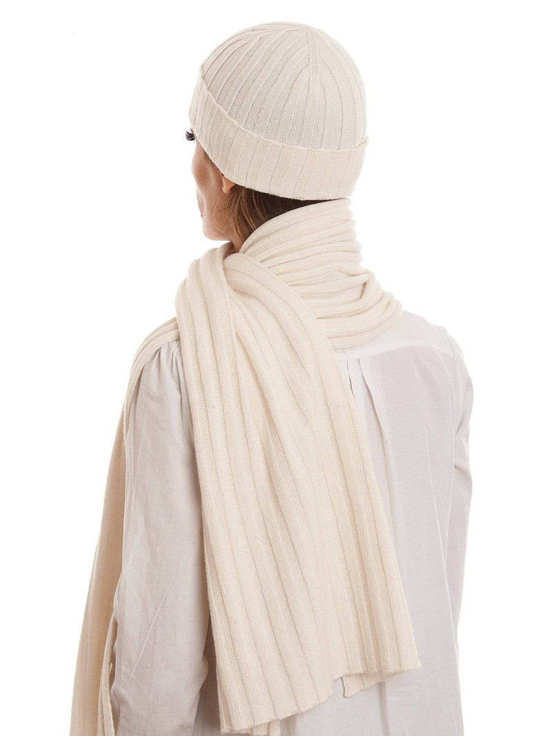 Scarf & Hat Set Cashmere Blend | Dalle Piane Cashmere