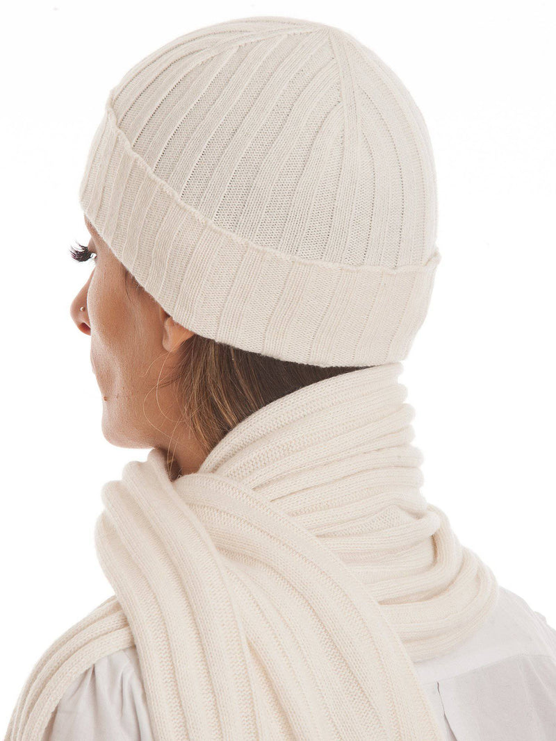 Scarf & Hat Set Cashmere Blend | Dalle Piane Cashmere