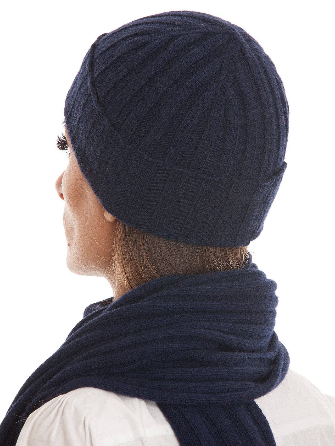 Scarf & Hat Set Chasmere Blend - Woman - Dalle Piane Cashmere