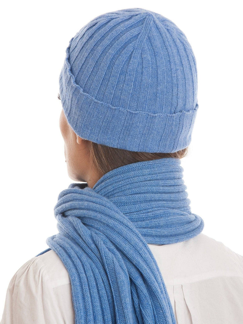 Scarf & Hat Set Cashmere Blend | Dalle Piane Cashmere