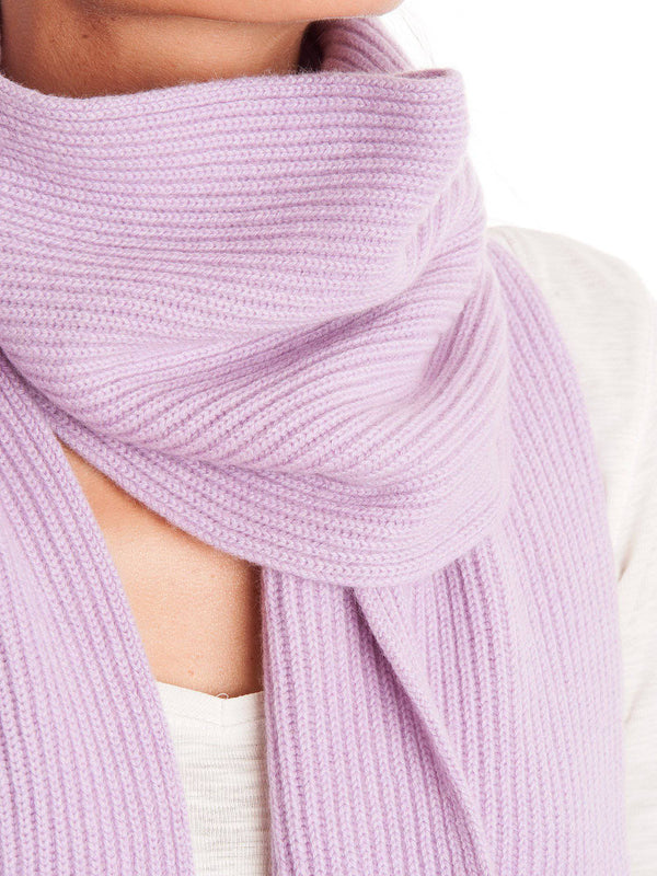 Fisherman's rib Scarf 100% Cashmere | Dalle Piane Cashmere