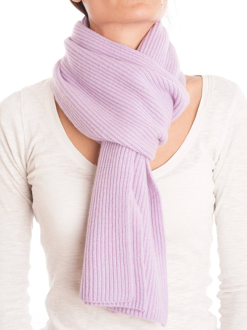 Fisherman's rib Scarf 100% Cashmere | Dalle Piane Cashmere