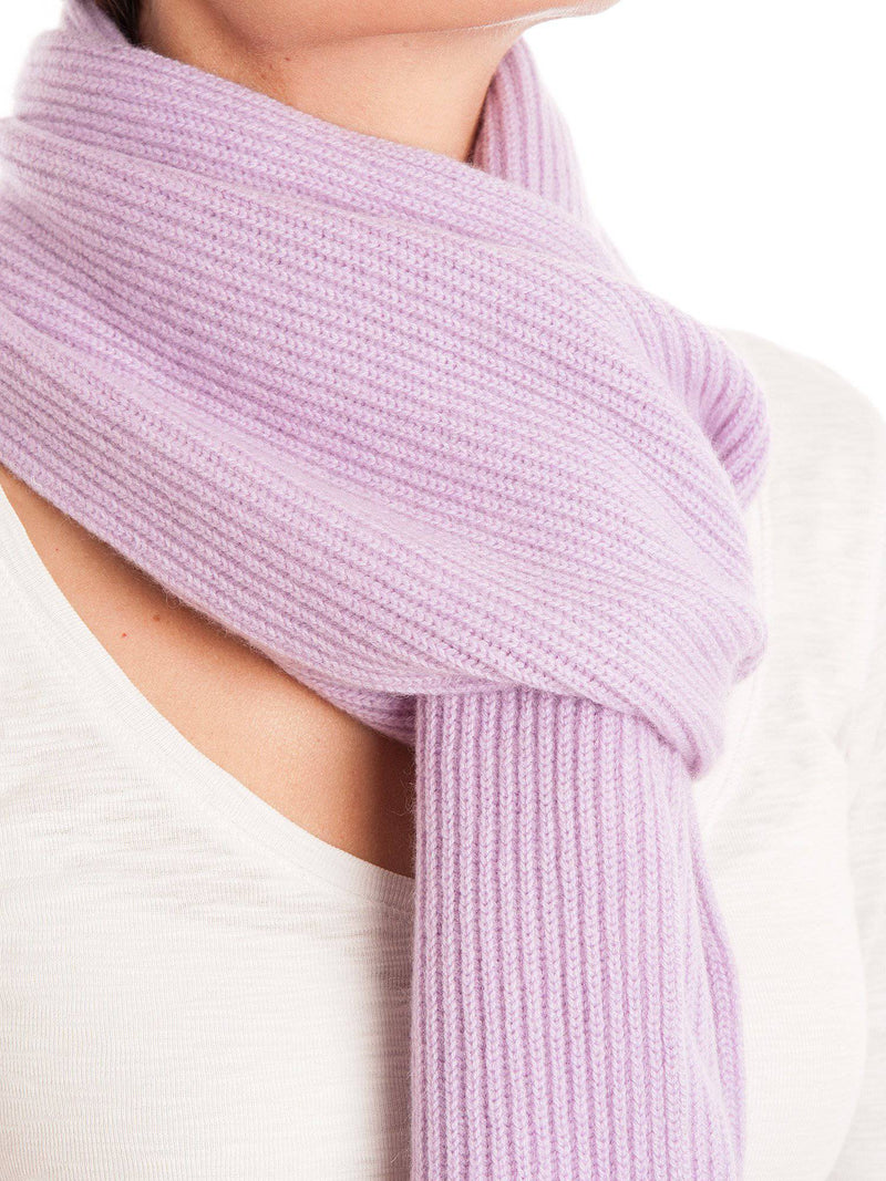 Fisherman's rib Scarf 100% Cashmere | Dalle Piane Cashmere