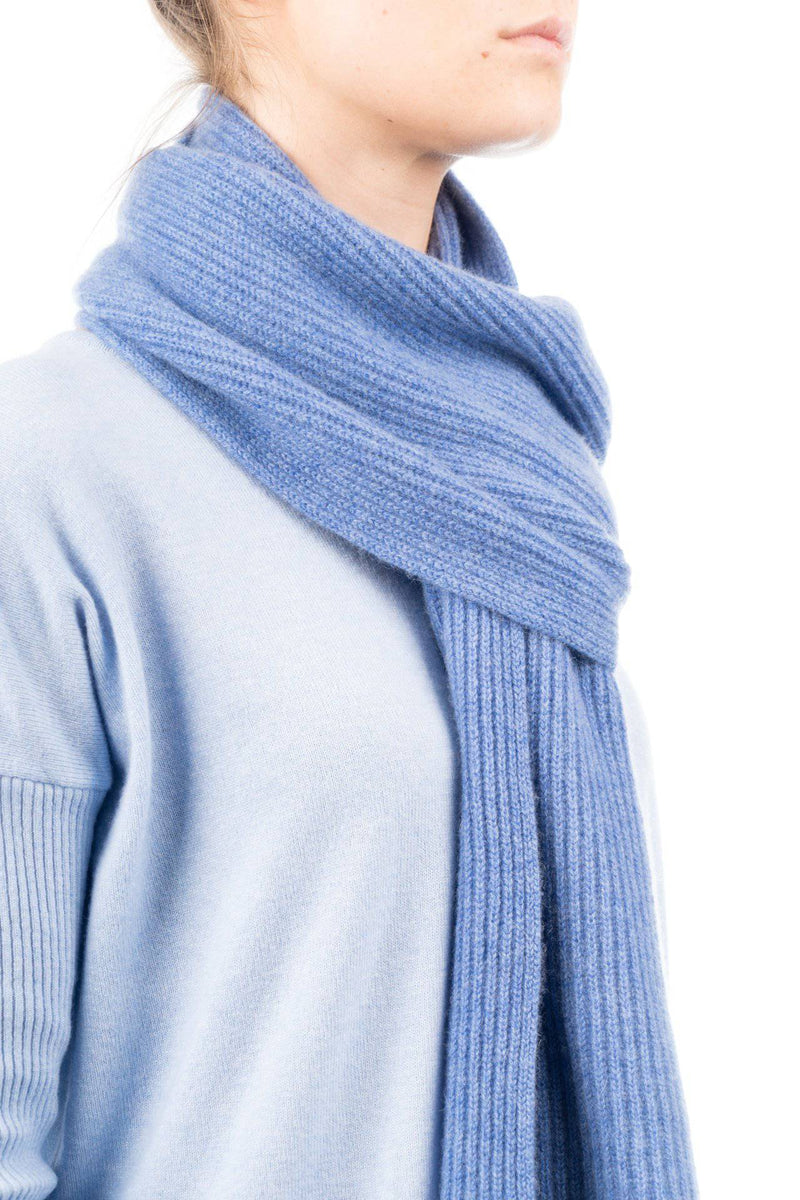 Fisherman's rib Scarf 100% Cashmere | Dalle Piane Cashmere