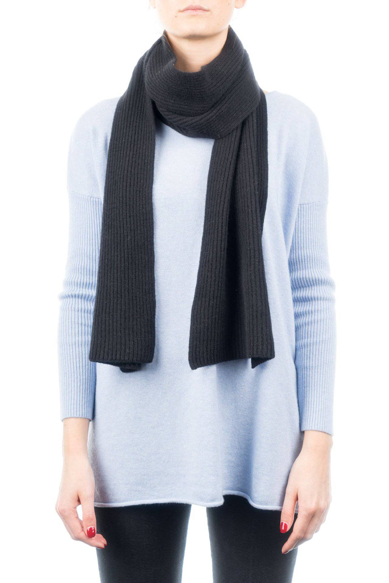 Fisherman's rib Scarf 100% Cashmere | Dalle Piane Cashmere