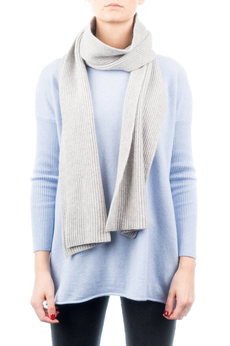 Fisherman's rib Scarf 100% Cashmere | Dalle Piane Cashmere