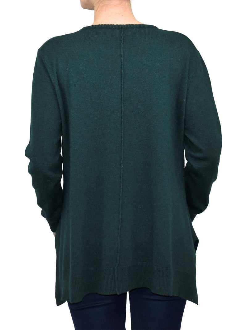 Flared Maxipull Cashmere Blend | Dalle Piane Cashmere