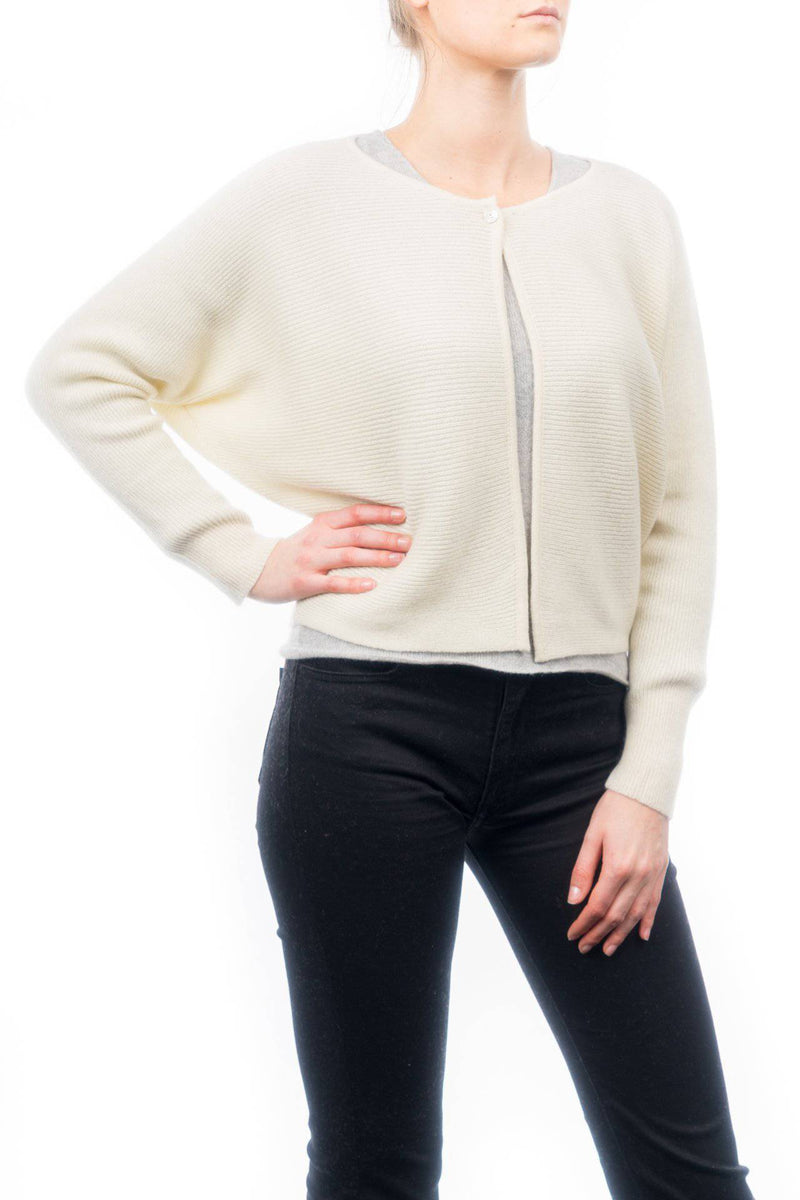 Cropped Cardigan 100% Cashmere | Dalle Piane Cashmere