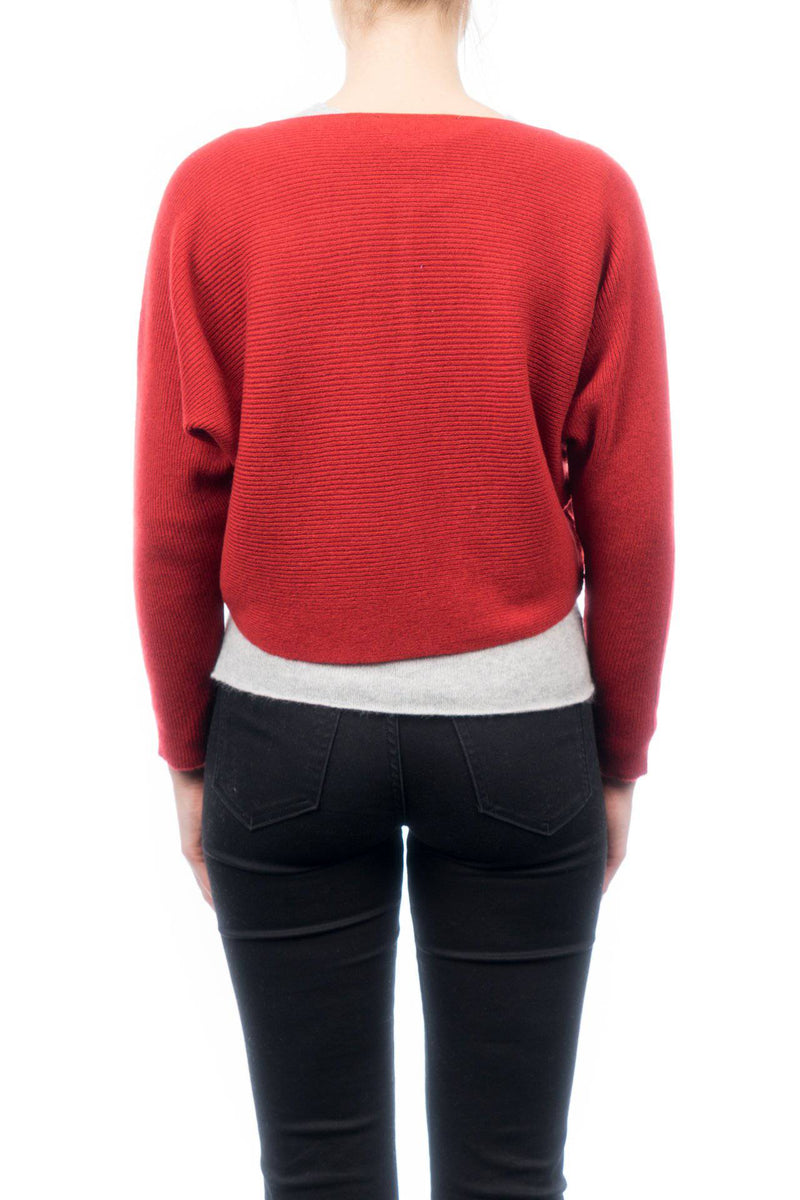 Cropped Cardigan 100% Cashmere | Dalle Piane Cashmere
