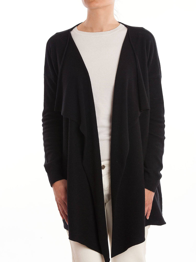 Waterfall Cardigan Cashmere Blend | Dalle Piane Cashmere